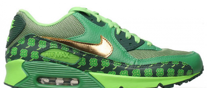 St. Patrick's Day Kicks: Nike Air Max 90 