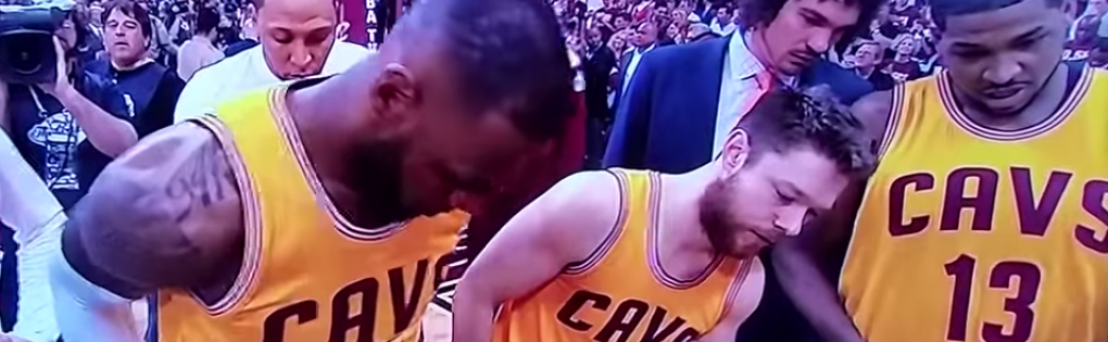 Lebron James Flashes His Penis on Live Television (Video footage)